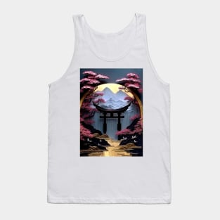 Japanese Torii epic gate Tank Top